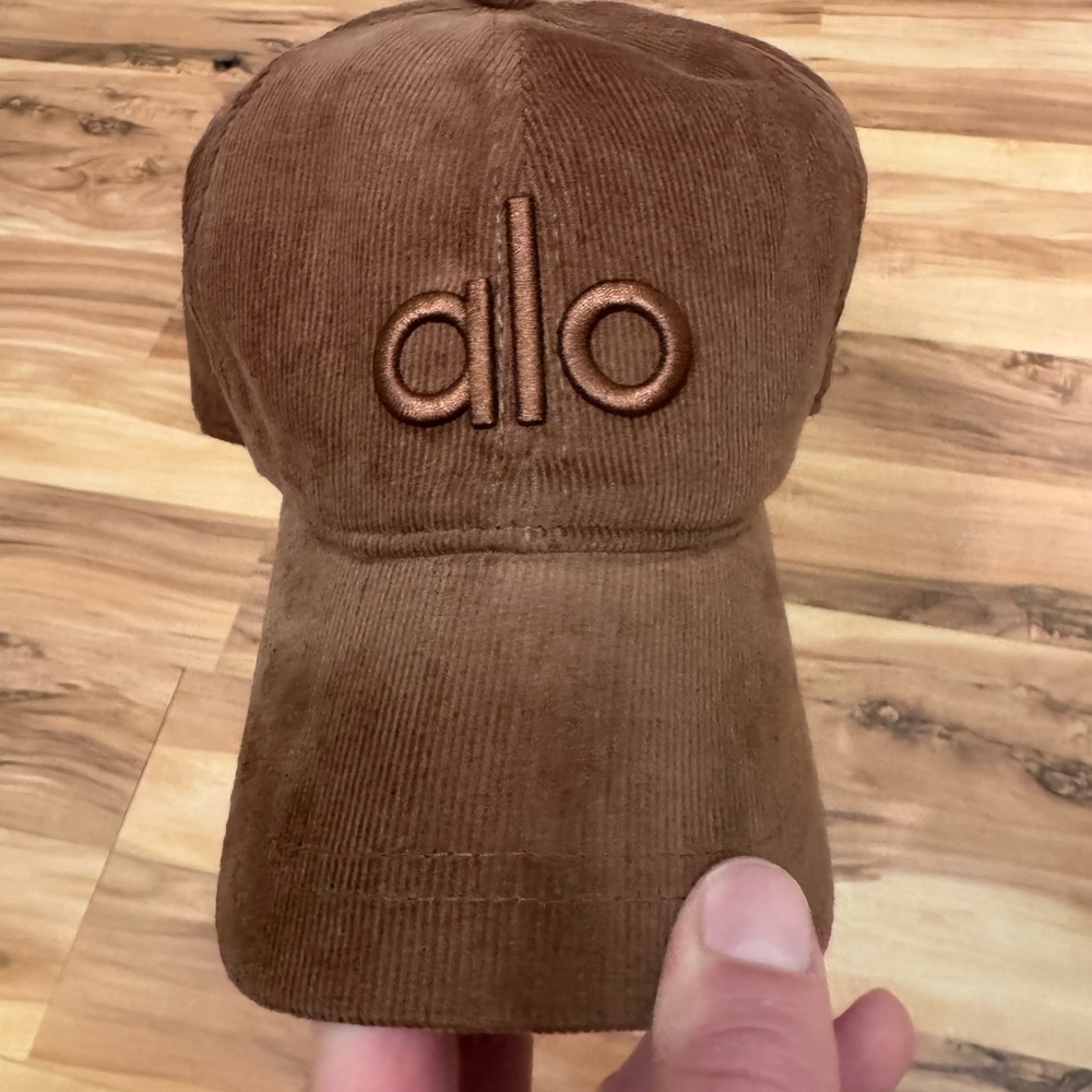 ALO Yoga Brown Corduroy Hat